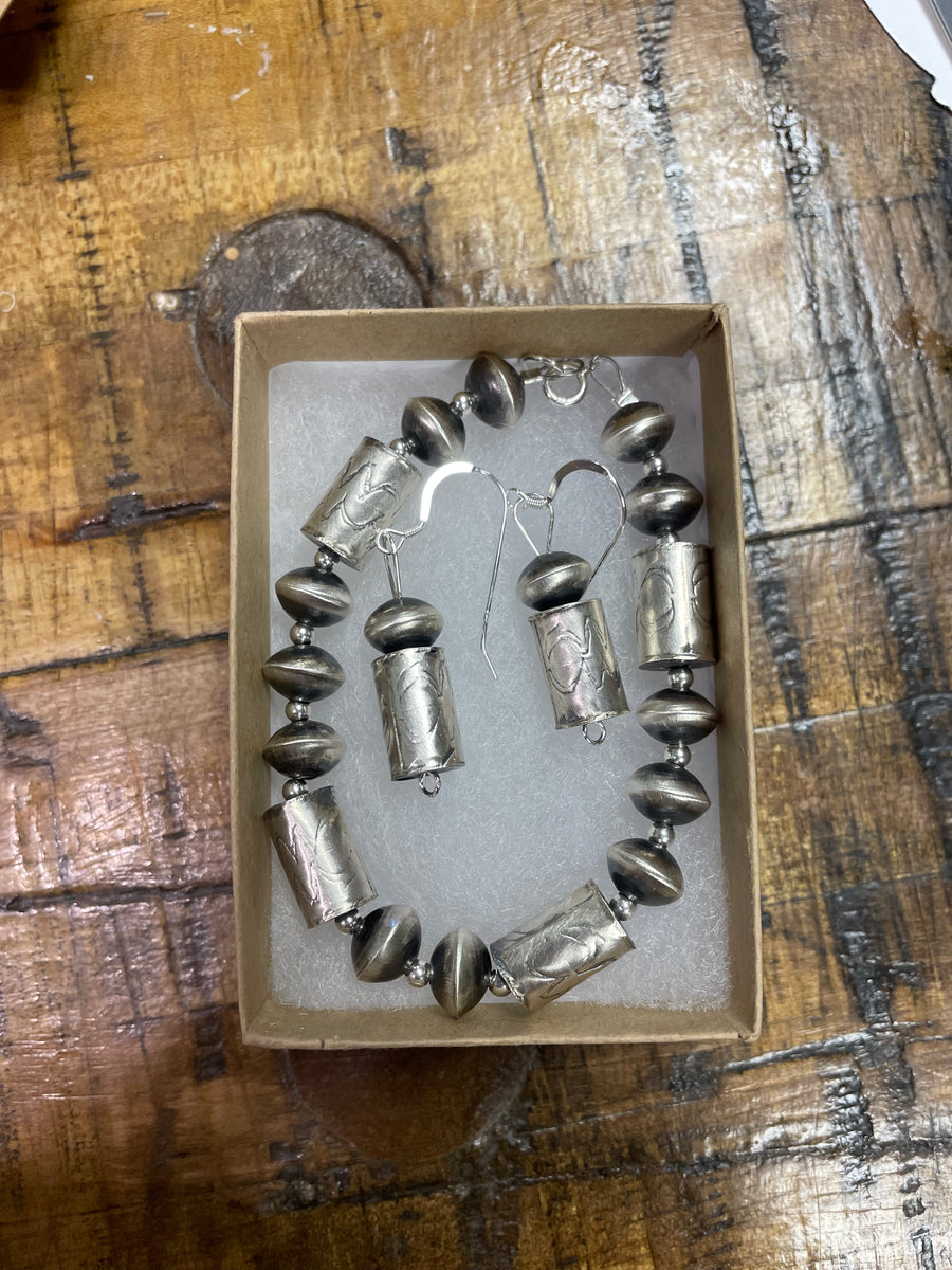 Barrel and Saucer Set – Wandering Vaquera Turquoise