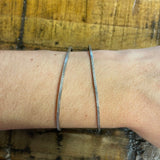 Diamond stamped cuff