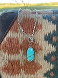 Pendant Toggle Turquoise Necklace