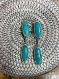 Double Turquoise Earrings