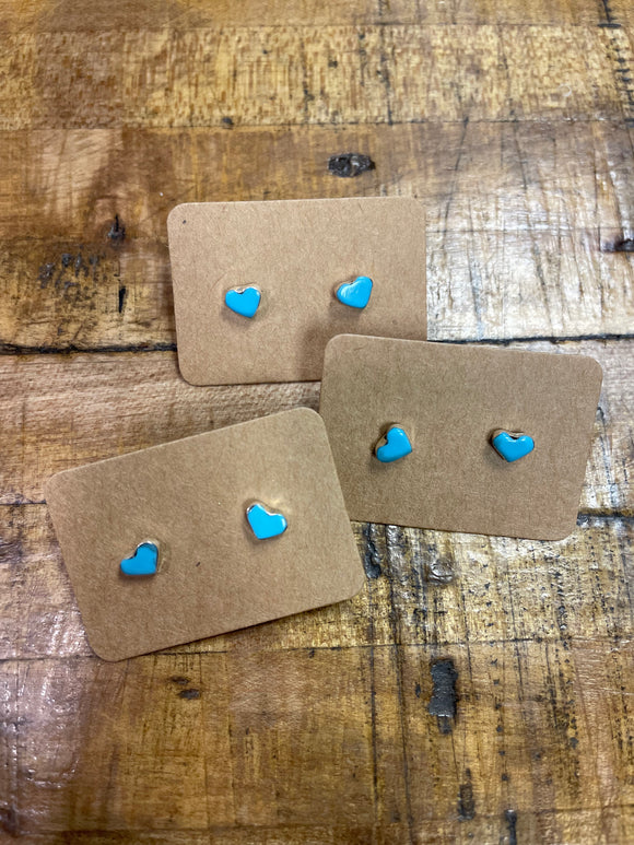 Heart Studs