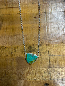 Single stone Turquoise necklace