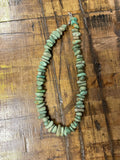 18” Large Turquoise Chip Necklace