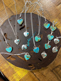 Turquoise Heart Necklace