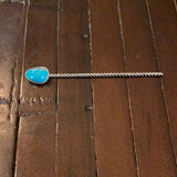 Single Stone Hat Pin